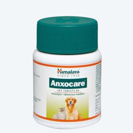 Anxocare Vet Tablets for Dogs – calming supplement for canine anxiety and stress relief.