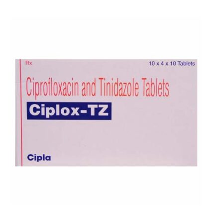 Ciprofloxacin and Tinidazole 250 mg Tablets