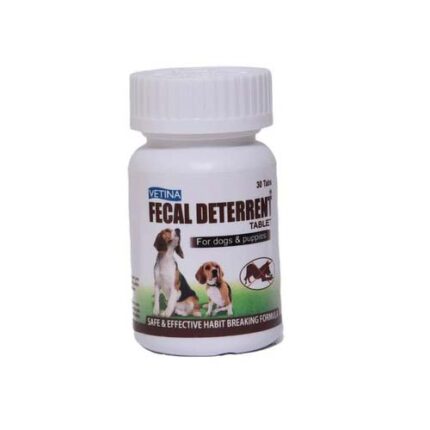 Fecal Deterrent product packaging for dogs
