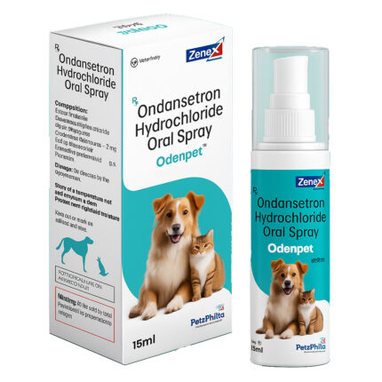 Ondansetron HCL Oral Spray 15 mL for dogs – anti-nausea veterinary medicine