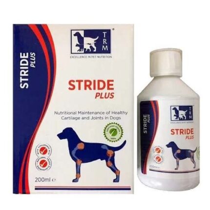 Stride Plus TRM 200 ml for Dogs Joint Supplement with glucosamine and chondroitin for improved canine mobility