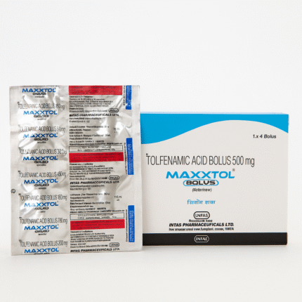 Tolfenamic Acid Bolus 500 mg for horses – anti-inflammatory veterinary medication