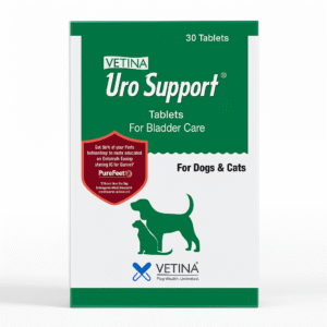 Uro Support Tablets for pets – Urinary health and bladder support.