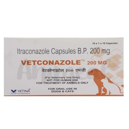 Itraconazole Capsules 200 mg for dogs – oral antifungal treatment containing itraconazole