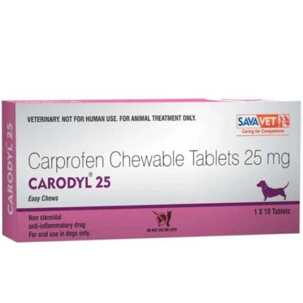 Carprofen Chewable Tablets 25 mg