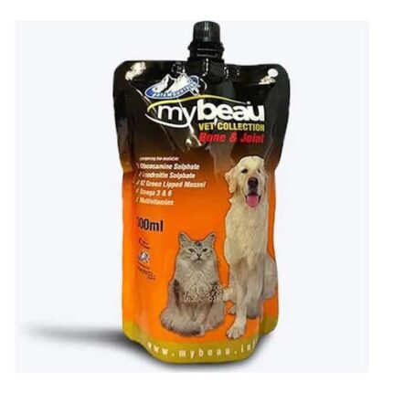 mybeau Bone & Joint 300 ml for dogs with key joint support ingredients.