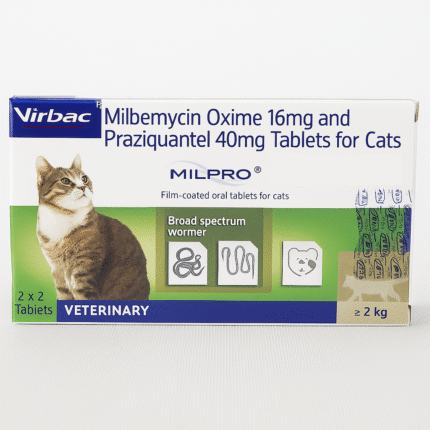 Milbemycin Oxime 16 mg for Cats - Effective Deworming and Heartworm Prevention
