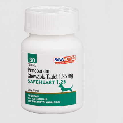 Pimobendan Chewable Tablet 1.25 mg for Dogs – Heart health support medication