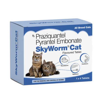 Praziquantel Pyrantel Embonate Tablet for Cats - Effective Deworming Treatment
