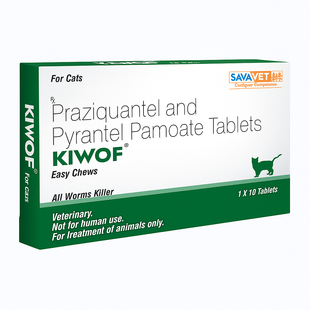 Praziquantel and Pyrantel Pamoate tablet for deworming cats