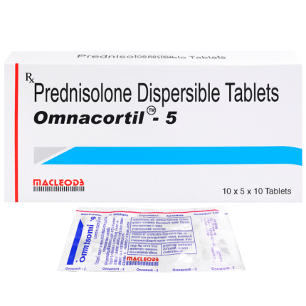 Prednisolone Dispersible Tablets for pets, used for reducing inflammation and managing various conditions in animals.