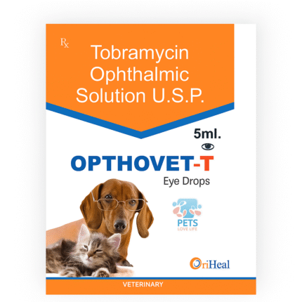 Tobramycin Ophthalmic Solution 5 mL for Pets – Antibiotic eye drops for infection relief