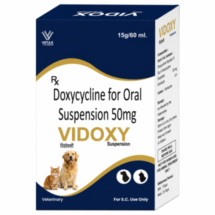 Doxycycline For Oral Suspension 50mg for Cat