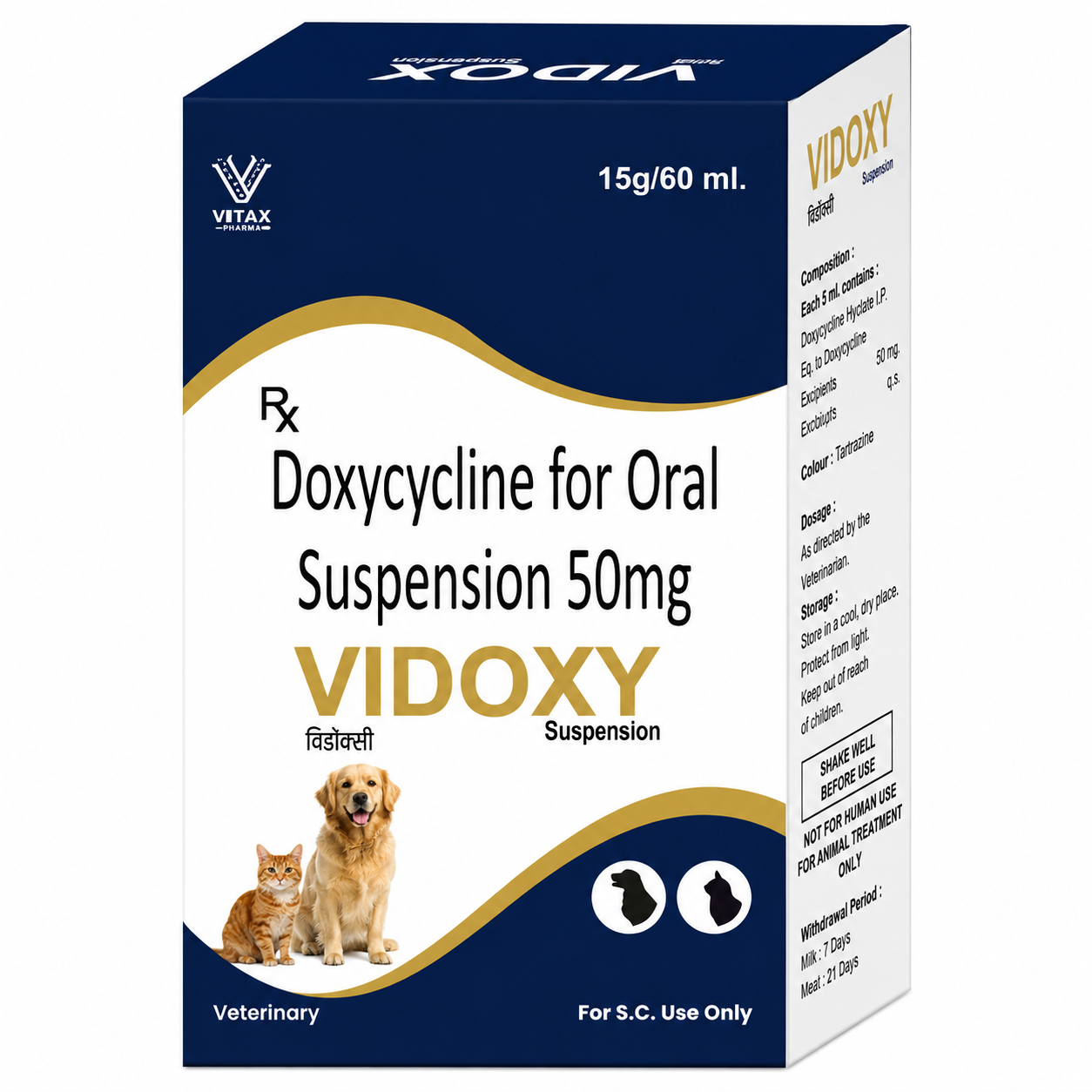 Doxycycline For Oral Suspension 50mg for Dog