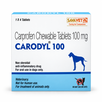 Carodyl 100 – Carprofen Chewable Tablets 100 mg for Dogs – 6 Tablets