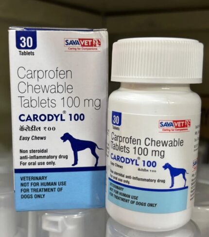 Carodyl 100 – Carprofen Chewable Tablets 100 mg for Dogs – 30 Tablets