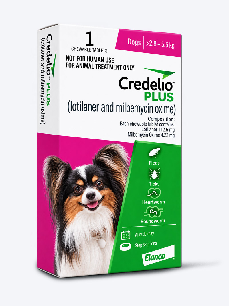 Credelio PLUS 2.2 to 5.5kg 112mg