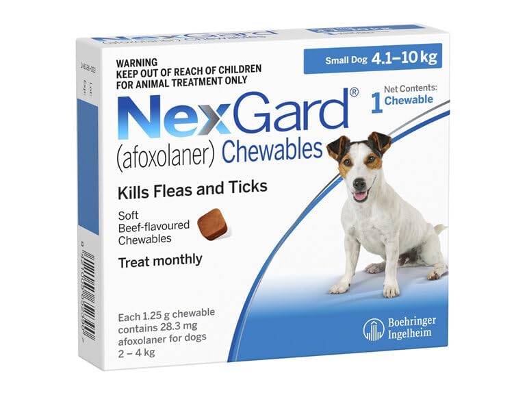 NexGard Chewable Tick and Flea (4-10 Kg)